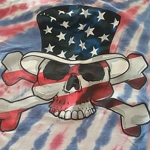 Americana skull t shirt